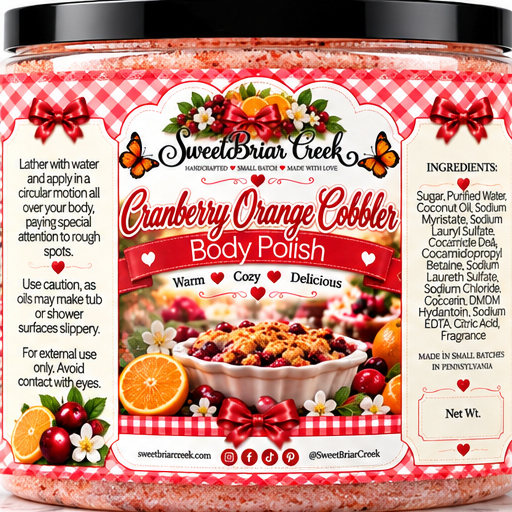 Cranberry Orange Cobbler Body Polish