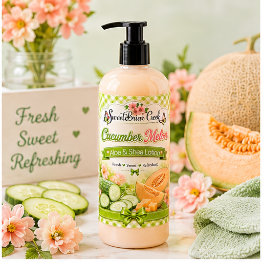 Cucumber Melon Shea & Aloe Body Lotion