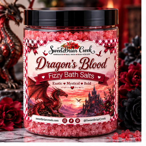 Dragon's Blood Fizzy Bath Salt Soak