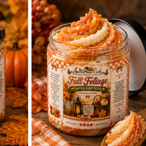 Fall Foliage Foaming Sugar Scrub