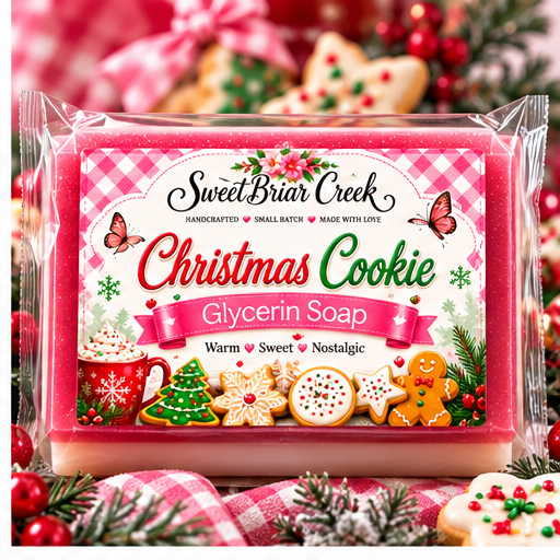 Christmas Cookie Coconut Milk Glycerin Soap