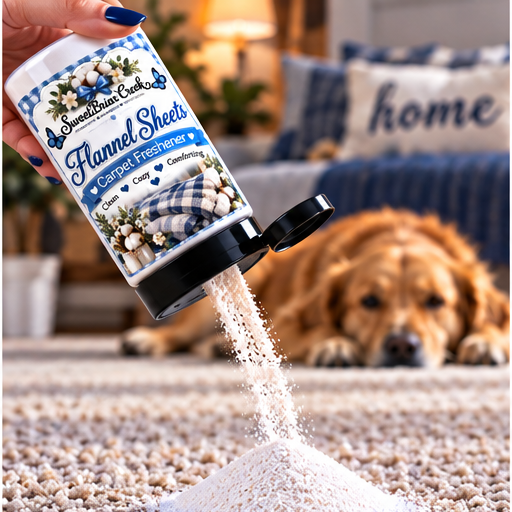 Flannel Sheets Carpet Freshener Powder