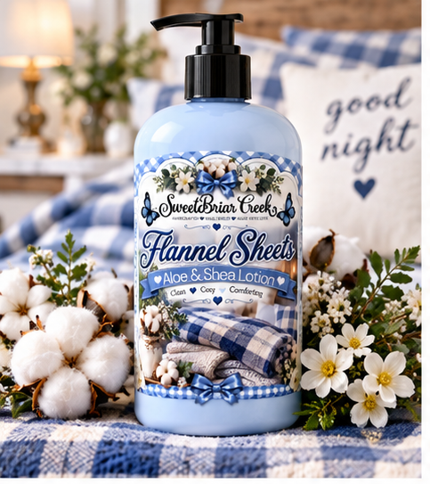 Flannel Sheets Shea & Aloe Body Lotion