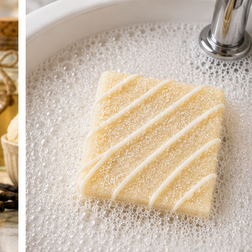French Vanilla Bubbly Scrub Body Bars