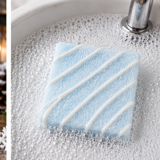 Fresh Snow Bubbly Scrub Body Bars
