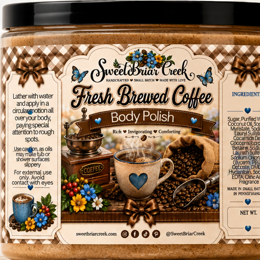 Fresh Brewed Coffee Body Polish