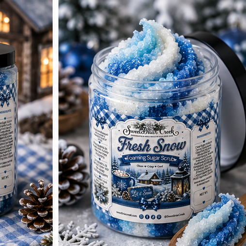 FreshSnow Foaming Sugar Scrub