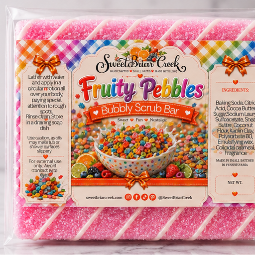 Fruity Pebbles Bubbly Scrub Body Bars