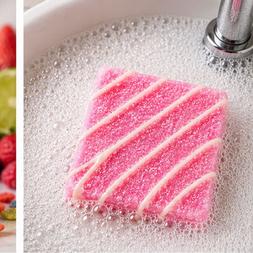 Fruity Pebbles Bubbly Scrub Body Bars