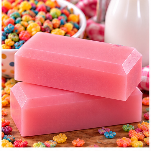 Fruity Pebbles Coconut Milk Glycerin Soap