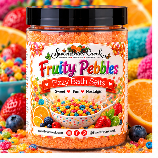 Fruity Pebbles Fizzy Bath Salt Soak