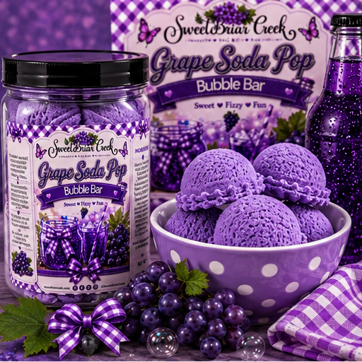 Grape Soda Pop Bubble Scoop