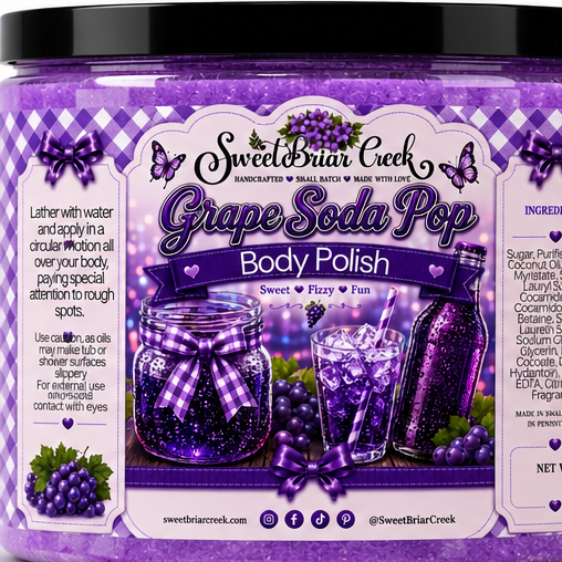 Grape Soda Pop Body Polish