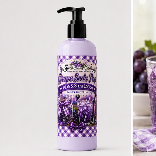 Grape Soda Pop Shea & Aloe Body Lotion