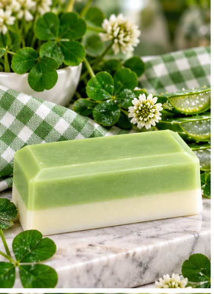 Green Clover & Aloe Coconut Milk Glycerin Soap