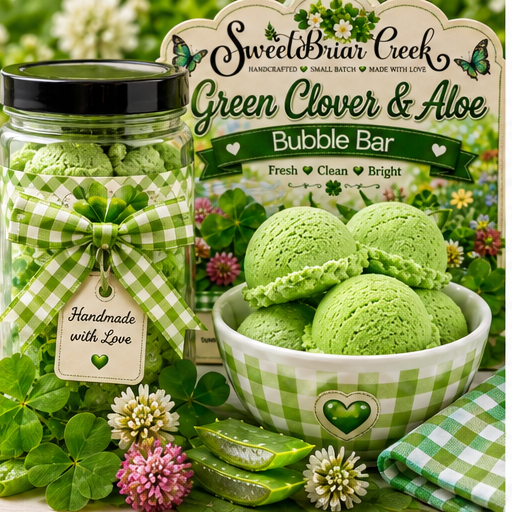 Green Clover & Aloe Bubble Scoop