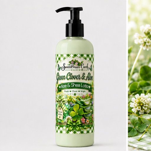 Green Clover & Aloe  Shea & Aloe Body Lotion