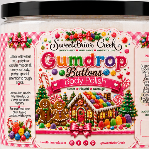 Gumdrop Buttons Body Polish