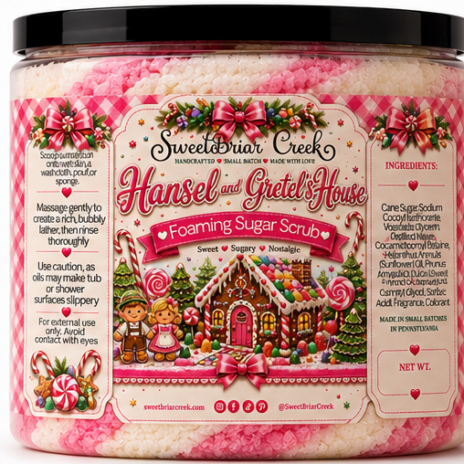 Hansel & Gretels House Foaming Sugar Scrub