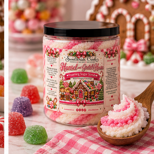 Hansel & Gretels House Foaming Sugar Scrub