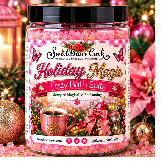 Holiday Magic  Fizzy Bath Salt