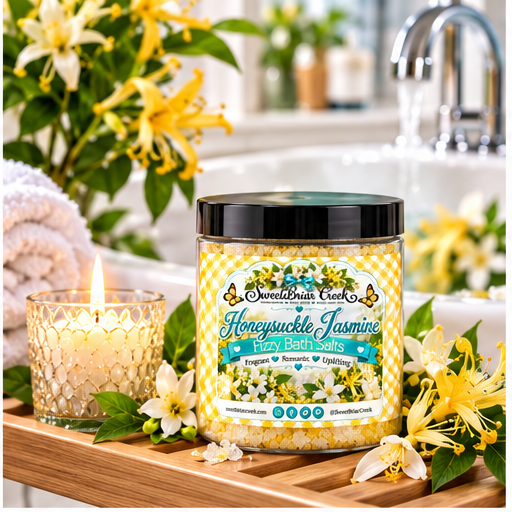 Honeysuckle Jasmine Fizzy Bath Salt Soak