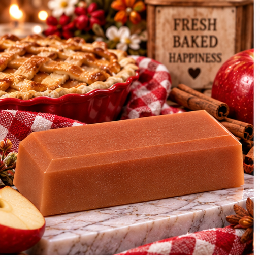Hot Apple Pie Coconut Milk Glycerin Soap