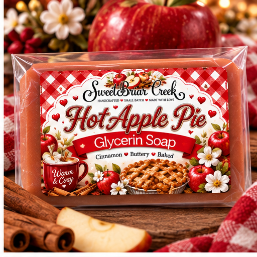 Hot Apple Pie Coconut Milk Glycerin Soap