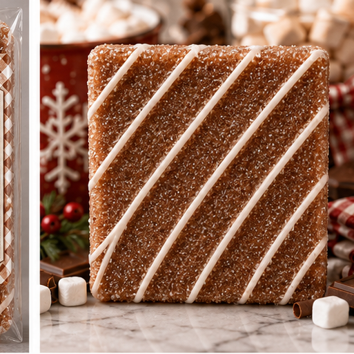 Hot Cocoa & Marshmallow  Bubbly Scrub Body Bars