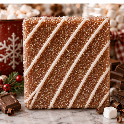 Hot Cocoa & Marshmallow  Bubbly Scrub Body Bars