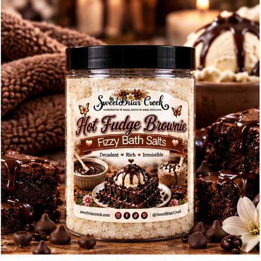 Hot Fudge Brownie Fizzy Bath Salt Soak