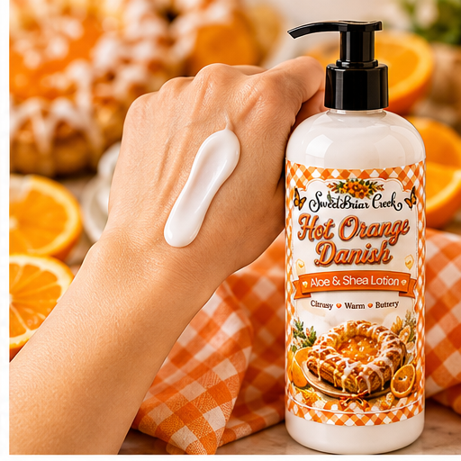 Hot Orange Danish Shea & Aloe Body Lotion