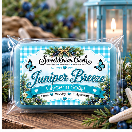Juniper Breeze Coconut Milk Glycerin Soap