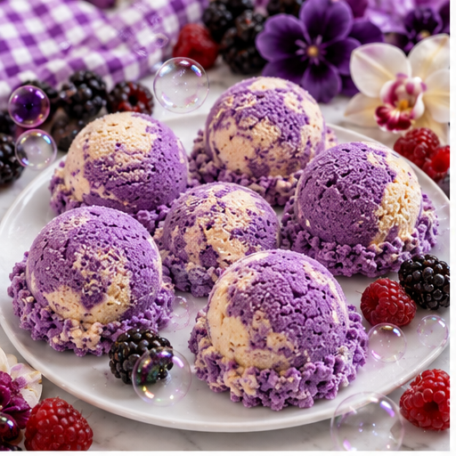 Black Raspberry Vanilla Bubble Scoop