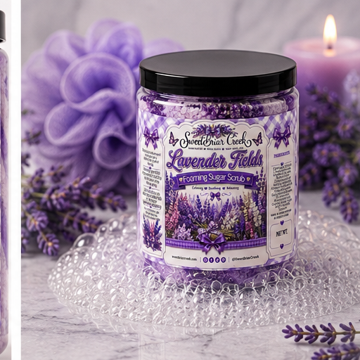 Lavender Fields Foaming Sugar Scrub