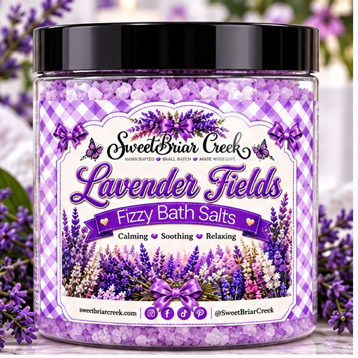 Lavender Fields Fizzy Bath Salt Soak