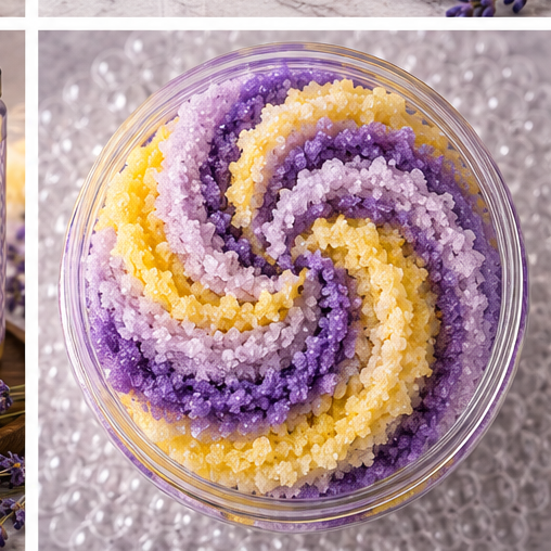 Lavender Lemonade Foaming Sugar Scrub