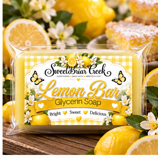 Lemon Bar Coconut Milk Glycerin Soap