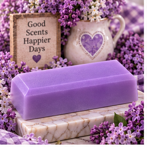 Lilac Blossoms Coconut Milk Glycerin Soap
