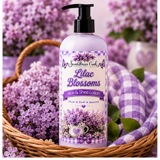 Lilac Blossoms Shea & Aloe Body Lotion