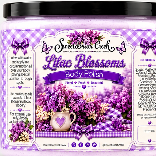 Lilac Blossoms Body Polish
