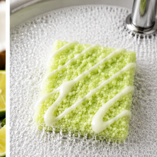Coconut Lime Verbena Bubbly Scrub Body Bars