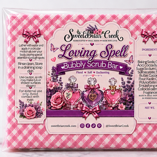 Loving Spell Bubbly Scrub Body Bars