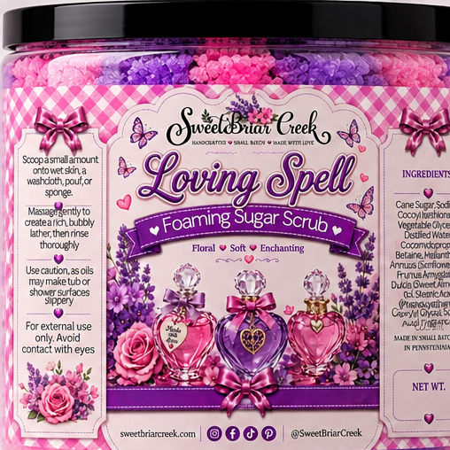 Loving Spell Foaming Sugar Scrub