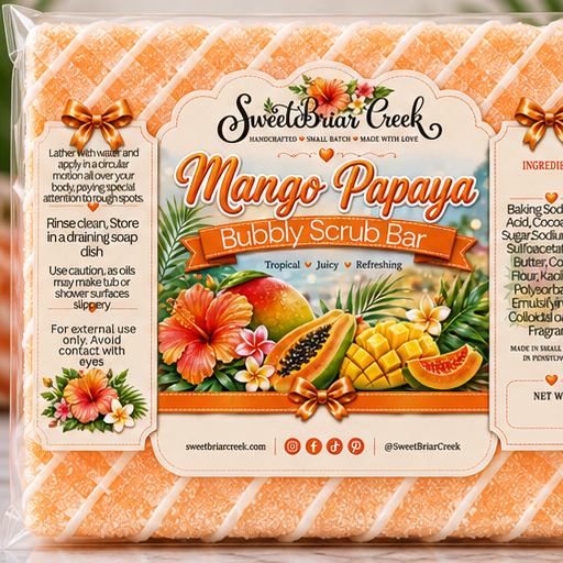 Mango Payapa Bubbly Scrub Body Bars