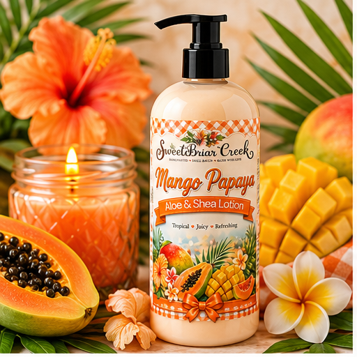Mango Papaya Shea & Aloe Body Lotion