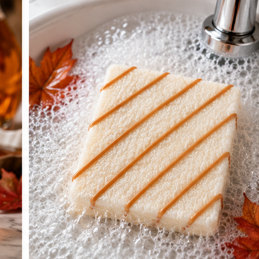 Maple Pancake Bubbly Scrub Body Bars