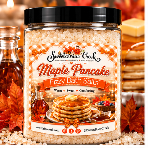Maple Pancakes  Fizzy Bath Salt Soak