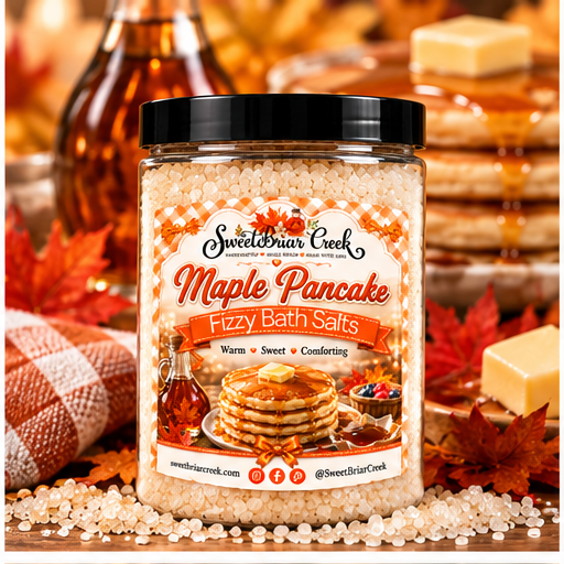 Maple Pancakes  Fizzy Bath Salt Soak