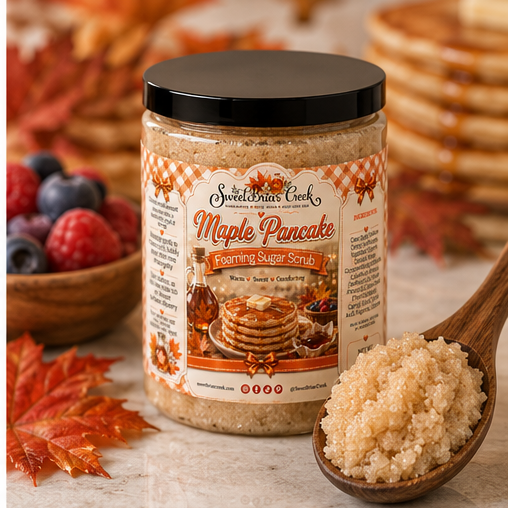Maple Pancakes Foaming Sugar Scrub